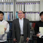 受賞：柴原研究室 織田祐輔、田中亮匡 が軽金属溶接協会賞を受賞しました。