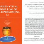 論文：柴原研究室前田新太郎特任助教らがMathematical Modelling of Weld Phenomenaに投稿していた、溶接高温割れシミュレーションに関する論文がPublishされました。