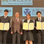 受賞：柴原研究室 B4市川亮大、B4四方皓大 が 2023年度 大阪府立大学 学長表彰を受けました。