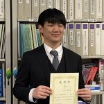 受賞：柴原研究室 B4四方皓大さん、生島研究室 M2山内悠暉さん が2023年度 大阪公立大学 工学域長/工学研究科長 表彰 を受けました。