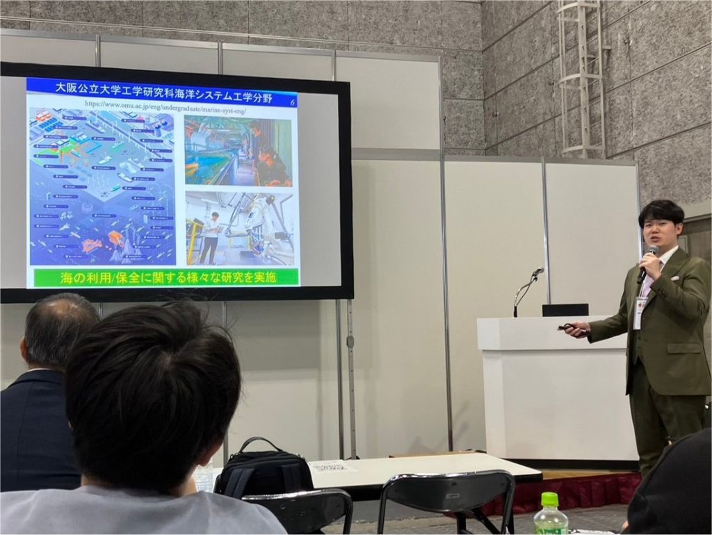 報告：2024国際ウエルディングショーの「世界一受けたい溶接授業」において、柴原研究室 前田新太郎 特任助教が登壇しました。