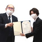 受賞：柴原研究室の手銭永遠が大阪府立大学 白鷺賞を受賞しました。